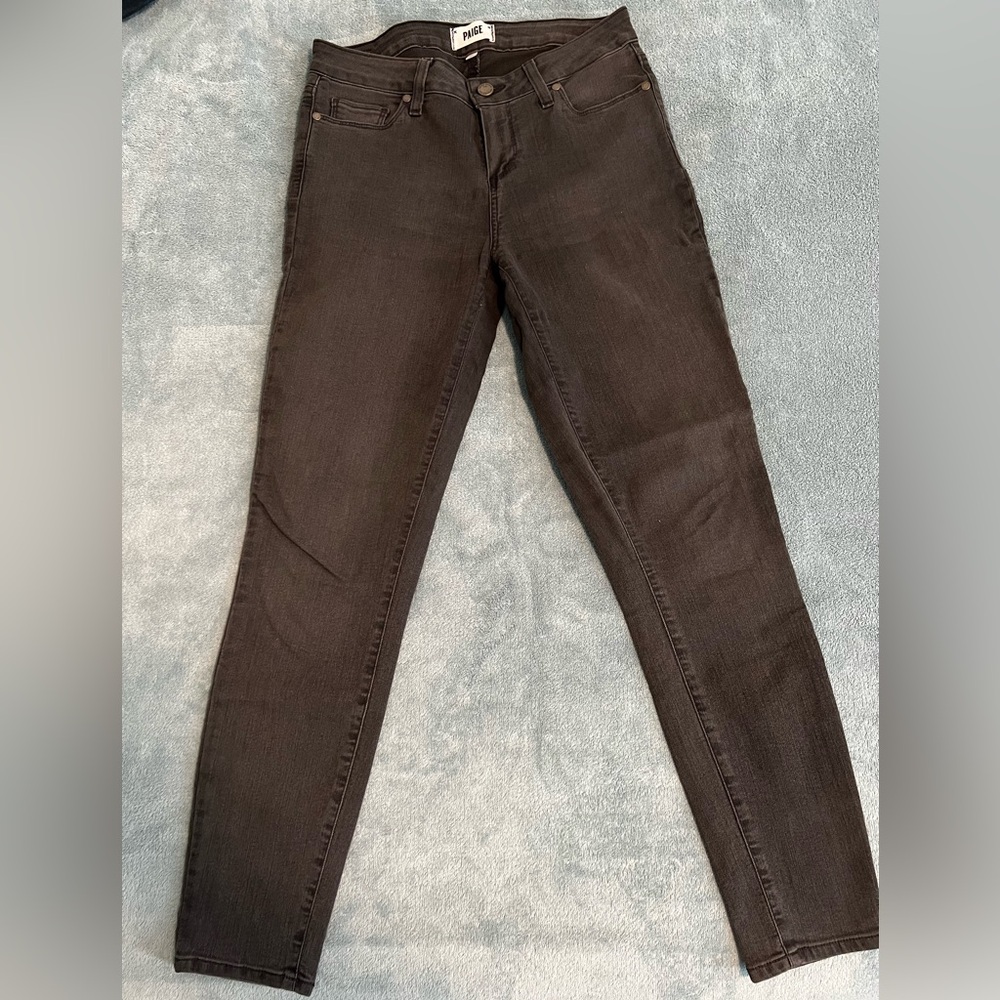 GEUC - Paige Verdugo Skinny Jeans- Size 29 - Color Grey